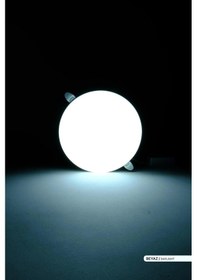 Resim Ack-ap10-02430 24 W 6500k Beyaz Sıva Altı Ayarlanabilir Çerçevesiz Yuvarlak Led Panel Beyaz 