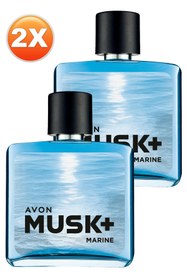 Resim Avon Musk Marine Erkek Parfüm Edt 75 Ml. İkili Set 