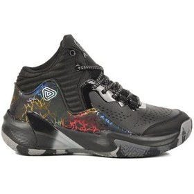 Resim Playup Siyah Unisex Basketbol Ayakkabısı Çok Renkli 