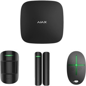 Resim Ajax Starter Kit Hub Kablosuz Alarm Kiti Siyah 