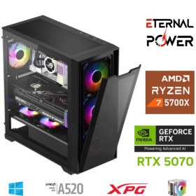 Resim ETERNAL POWER RYZEN 7 5700X 32G DDR4 1TB M.2 RTX5070 A520 M750W 
