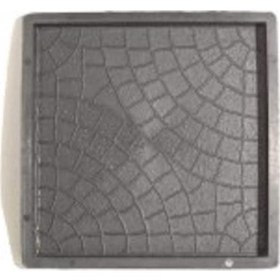 Resim Plastik Parke Taşı Kalıbı Tretuar Mozaik 3 Cm(10Ad) 