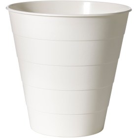 Resim NGUG Plastik Çöp Kovası 28x28 cm Çöp Kutusu 10 Litre Kova Beyaz Renk Banyo Mutfak Ofis Kaliteli Ikea 