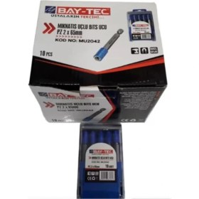 Resim Bay-Tec Mıknatıs Uçlu Bits Ucu PZ2X65 mm MU2042 