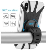 Resim shopwave Esnek Silikon Örümcek Bisiklet Telefon Tutucu (5047) 