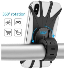 Resim shopwave Esnek Silikon Örümcek Bisiklet Telefon Tutucu (5047) 