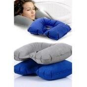 Resim Şişme Boyun,seyahat ve Boyun Destek Yastığı 
