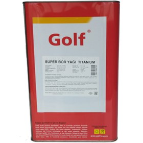 Resim Golf Oil Bor Yağı Metal Işleme Sıvısı 15 Lt Boryağ 