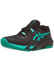 Resim Asics Gel Resolution X Erkek Siyah Yeşil Tenis Ayakkabısı 