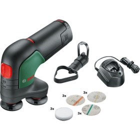 Resim Bosch Easycurvsander 12 2,5ah Tek Akü Diskli Zımpara Ve Polisaj Makinesi 06039c9002 