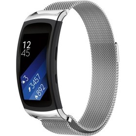 Resim Galaxy Uyumlu Gear Fit 2-r360 Milanese Saat Kordonu 