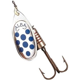 Resim AlbaStar 202 Rems Döner Olta Kaşığı Beyaz 2,5 Gr ( No: 0 ) 