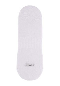 Resim Jiber Erkek Bambu Babet Çorap 7001- 6 Adet Beyaz 