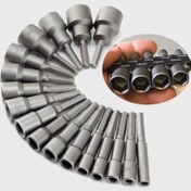 Resim 9 Parça Altıgen Soket & Güç Somun Anahtar Seti, 5mm-13mm - Kolay Düzenleme için Saklama Kutulu Dayanıklı Metal Yapı, Tornavida & Matkaplarla Uyumlu 