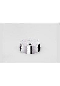 Resim PELET SOBA BORUSU KÜLLÜK / ÇAP: 8 CM / KROM RENK / 304 KROM / CONTALI / BABA'S STOVE 
