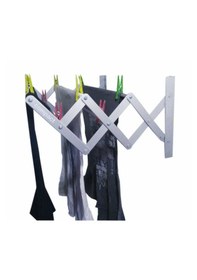 Resim Compact Çamaşırlık 40 Cm 5 Askılı Duvara Monte Akordiyon Tipi Gri 