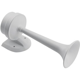 Resim Elektrikli Korna – Trompet Tip. Beyaz Plastik 