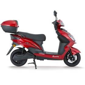 Resim E-Mon Buddy Euro5 Plus Kırmızı (My:2025) Elektrikli Motosiklet 