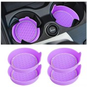 Resim Youmex Oto Camlık Taşıt Su Matı, Pırlanta Takılı, Kayma Engeli, Isı Yalıtımı, Violet Rengi, Araç İçin Çeşitli Kullanım 