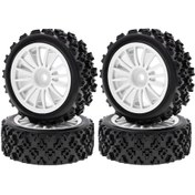 Resim Teltree Bjm352 4'lü Set 72 45 26 Mm Lastik Takımı - Tamiya Xv-01, Ta06, Tt-01, Tt-02, Ptg-2 1/10 Rc Araçlar İçin 