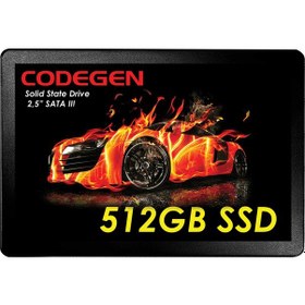 Resim Codegen CDG-512GB-SSD25 2.5" 512 GB SATA 3 SSD 