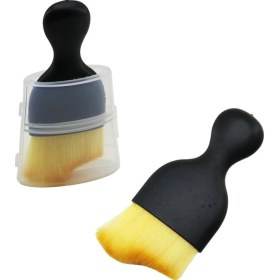 Resim 20 Adet Oto Araç Torpido - Çok Amaçlı El Tipi Temizlik Fırçası Yumuşak Kıllı 1.5-2-2.5cm Pls.şeffaf 1 Battery 