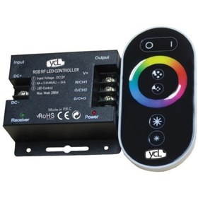 Resim Plr-240 Tam Dokunmatik Rgb Rf Led Kumanda 