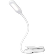 Resim Yaozixa Usb Şarjlı Kitap Tutucu Okuma Lambası - Dokunmatik Anahtar, 3 Seviye Parlaklık, Esnek Kafa, Gündüz/gece Modu, 600mah Batarya Diğer 