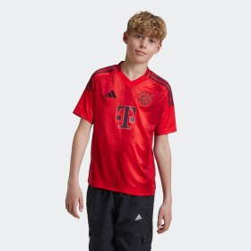 Resim adidas Fc Bayern Munich 2024-25 Çocuk Kırmızı Futbol Forması.- 