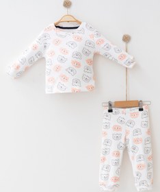 Resim STARYU BABY Kız Bebek Baskılı Pijama Takım %100 Pamuk Alt Üst 2 Li Takım 6ay/4yaş Arası 