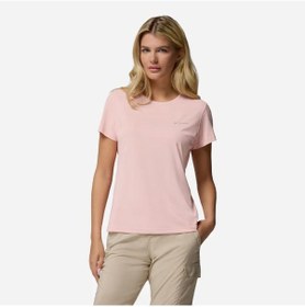 Resim Columbia Zero Rules Light Ss Crew Kadın Kısa Kollu Tişört Al8532 Pembe 