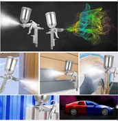 Resim Xindoker 0.5mm Nozüllü 150cc Hacimli Kompakt Boya Püskürtme Tabancası - Deri, Duvar Ve Tamirat İşleri İçin 