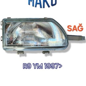 Resim Mako Renault 9 Yeni Model Sağ Far Komple 38280111 Sağ Far 