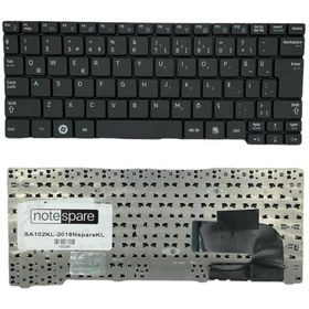 Resim Notespare Samsung ile Uyumlu NP-N102, NP-N102S, NP-N128, NP-N143, NP-N145, NP-N148 Notebook Klavye Siyah TR 