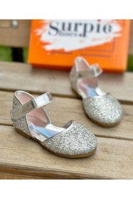 Resim Surpie Shoes Karakterli Çocuk Babet, Pullu Çocuk Babet 