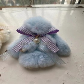 Resim Silver1 Gıoıo Yeni Gerçek Saç Kolye Sevimli Bebek Küçük Cinderblock Bebek Kolye Araba Anahtarlık (Yurt Dışından) 