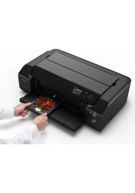 Resim Canon PRO-300 A3+ Renkli Mürekkep Püskürtmeli Fotoğraf Yazıcısı, 4800 x 2400 Dpı, 7,5 cm Lcd, Wlan, Airprint+Fotoğrafkağıdı Hediye 