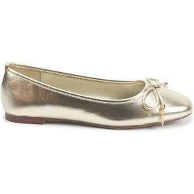 Resim Nine West Veronıc 5pr Altın Kadın Babet 000000000102012389 Altın 