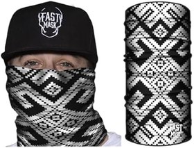 Resim Çok Renkli - Yüz Koruyucu UV Korumalı Soğuk Hava Körüğü - Motosiklet için Boyun Körüğü Yüz Maskesi - Motosiklet Maskesi (Labirent Boyun Körüğü) 