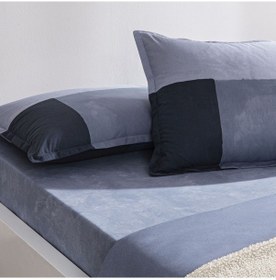 Resim Taç Larive Ranforce Çift Kişilik Battaniyeli Kış Seti Mavi 000000001000050236 MAVI 