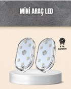 Resim AyrStore Taşınabilir Manyetik Mini LED Lamba 7 Renk Seçenekli 