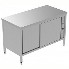 Resim Electrolux Professional Sıcaklık Dolabı 1 Ara Raf Ve 4 Kayar Kapılı Fanlı Isıtma Sırtsız - 1400 MM Plus GTCD1400E 