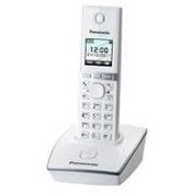 Resim Panasonic KX-TG8051 Beyaz Telsiz Dect Telefon 50 Rehber Işıklı Tuş Takımı 