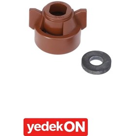 Resim AGCO Oval İçin Kahverengi Hızlı TeeJet Kapak - Massey Ferguson / Fendt / Valtra | ACP0484610 