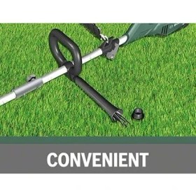 Resim Afs 23-37 Elektrikli Tırpan, Ayarlanabilir Kayış, Kesme Genişliği 23 mm (Bıçak Ile), 37 cm (Tırpan Ile), 3.5 mm Tırpan Eni, 1000 W, Yeşil 
