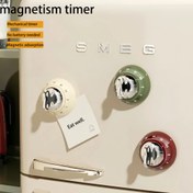 Resim 60 Dakikalık Geri Sayım Özellikli Döner Manyetik Mutfak Saati, Ders Çalışma, Spor ve Yemek Pişirme İçin Her Mevsim Kullanıma Uygun – Şefler İçin Mükemmel Hediye (Pilsiz) 