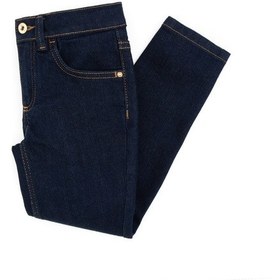 Resim U.S. Polo Assn. Kız Çocuk Koyu Mavi Slim Fit Jean Pantolon 50317873-DN0023 