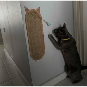 Resim Be Cat Duvara Monte Edilebilir Kedi Tırmalama Tahtası 