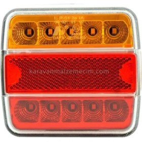 Resim Led Römork Stop Lambası / Etek Lambası 12v 