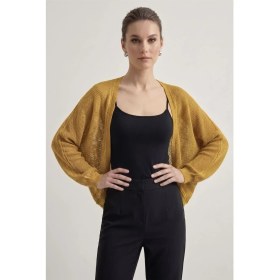 Resim Neden Tekstil Premium Ajurlu Ince Triko Bolero Hırka 